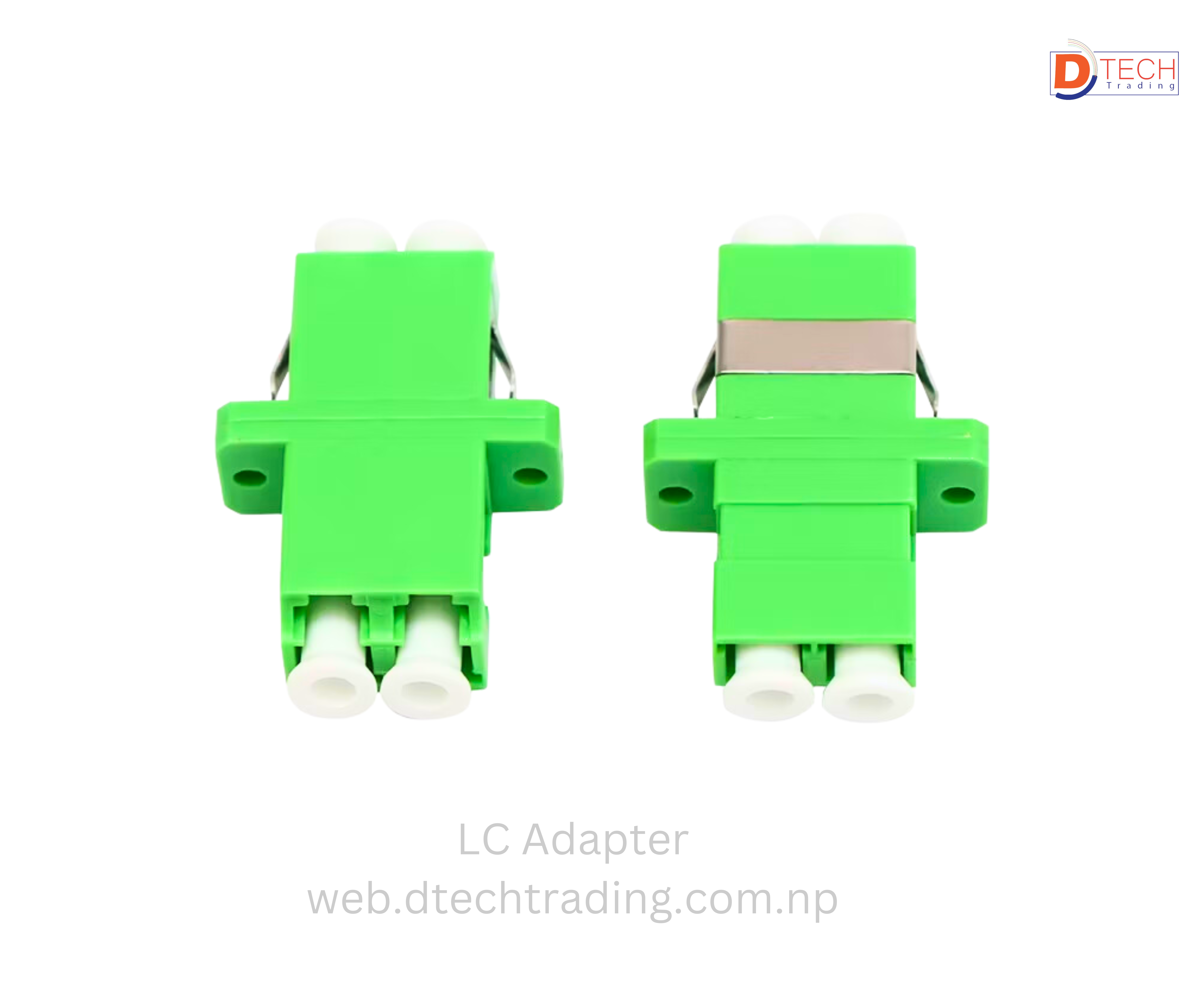 Adapter LC to LC  APC Duplex 75